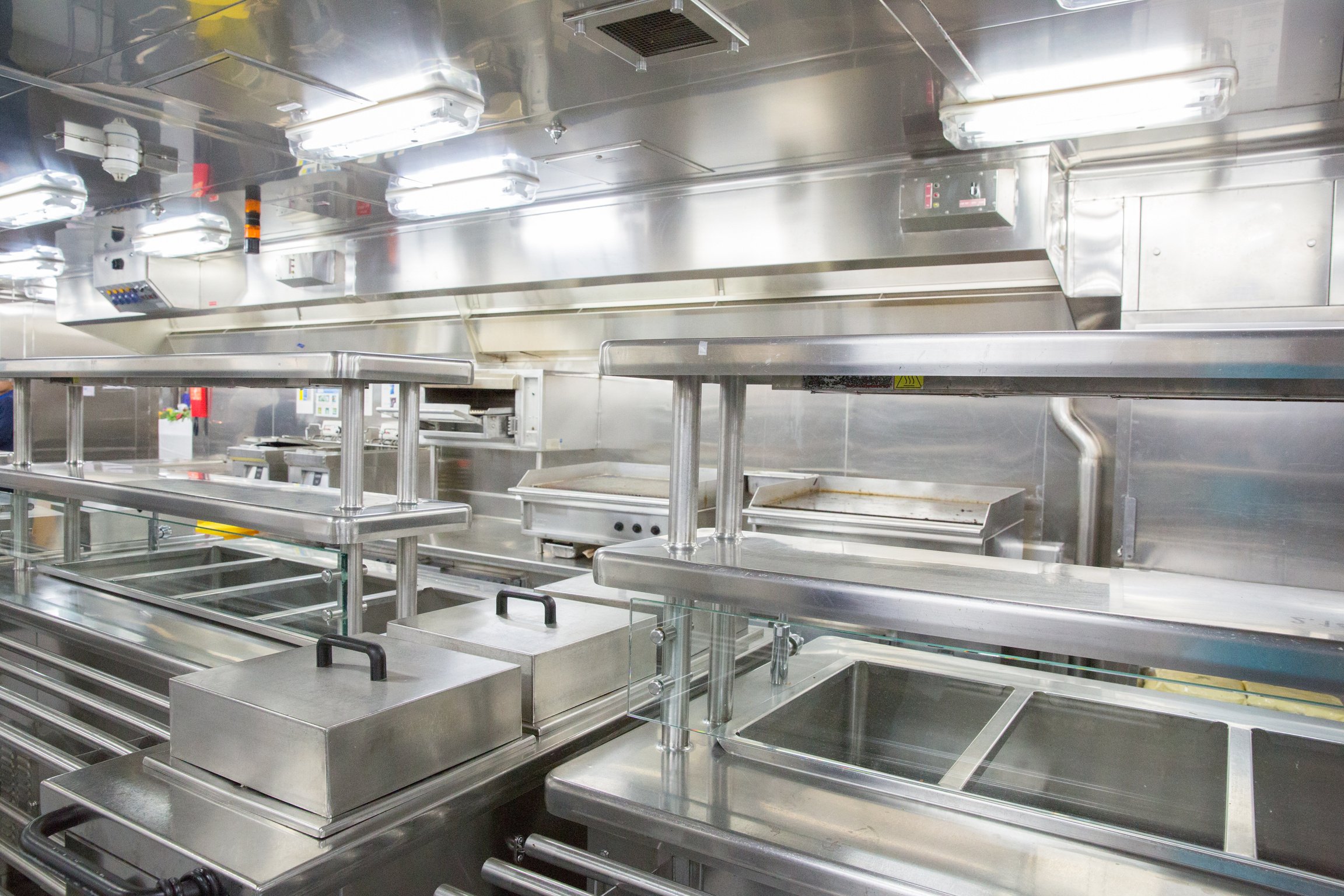 Stainless Steel Commercial kitchen