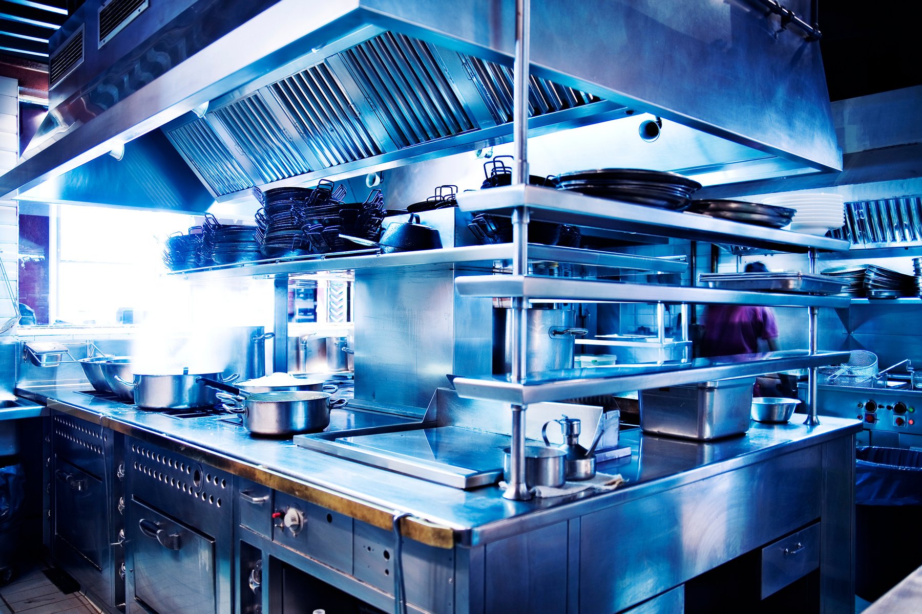 Stainless Steel Restaurant Kitchen